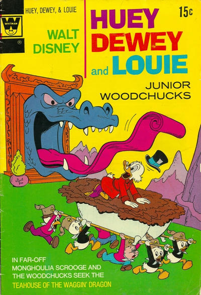 Cover for Walt Disney Huey, Dewey and Louie Junior Woodchucks (Western, 1966 series) #19 [Gold Key]