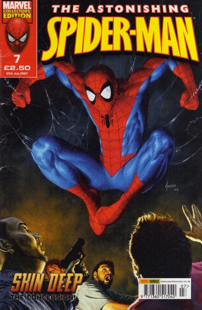 Cover for Astonishing Spider-Man (Panini UK, 2007 series) #7