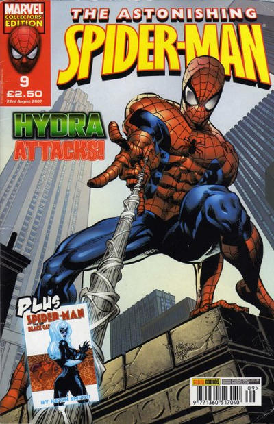 Cover for Astonishing Spider-Man (Panini UK, 2007 series) #9