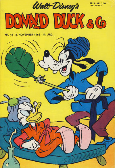 Cover for Donald Duck & Co (Hjemmet / Egmont, 1948 series) #45/1966