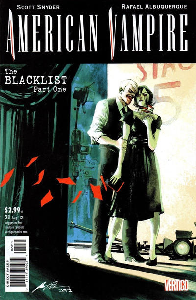 Cover for American Vampire (DC, 2010 series) #28