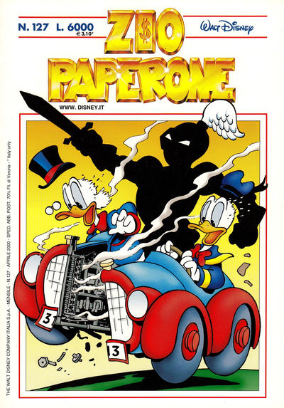 Cover for Zio Paperone (Disney Italia, 1990 series) #127