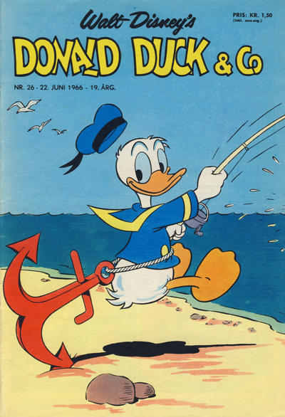 Cover for Donald Duck & Co (Hjemmet / Egmont, 1948 series) #26/1966