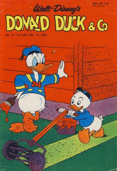 Cover for Donald Duck & Co (Hjemmet / Egmont, 1948 series) #25/1966