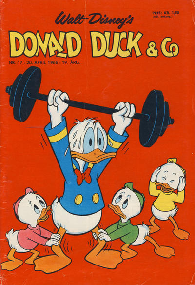 Cover for Donald Duck & Co (Hjemmet / Egmont, 1948 series) #17/1966