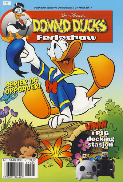Cover for Donald Ducks Show (Hjemmet / Egmont, 1957 series) #Ferieshow 2012