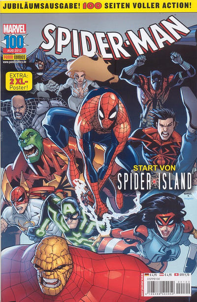 Cover for Spider-Man (Panini Deutschland, 2004 series) #100