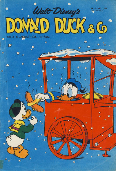 Cover for Donald Duck & Co (Hjemmet / Egmont, 1948 series) #2/1966
