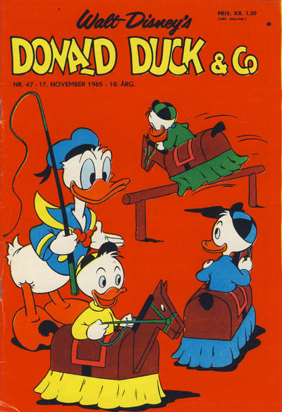 Cover for Donald Duck & Co (Hjemmet / Egmont, 1948 series) #47/1965