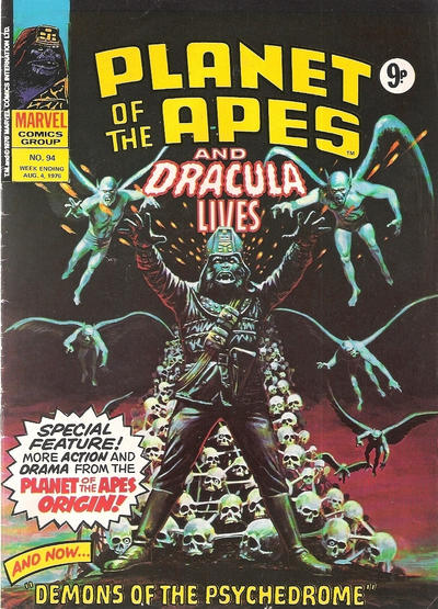 Cover for Planet of the Apes (Marvel UK, 1974 series) #94