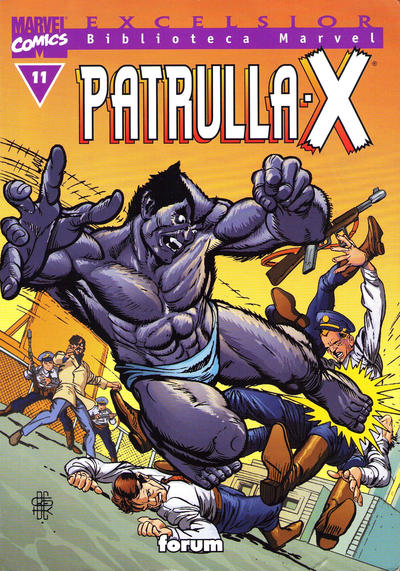Cover for Biblioteca Marvel: Patrulla-X (Planeta DeAgostini, 2000 series) #11