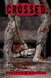 Cover for Crossed Psychopath (Avatar Press, 2011 series) #6 [Red Crossed Variant Cover by Jacen Burrows]