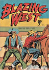 Cover for Blazing West (H. John Edwards, 1950 ? series) #4