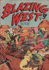 Cover for Blazing West (H. John Edwards, 1950 ? series) #3