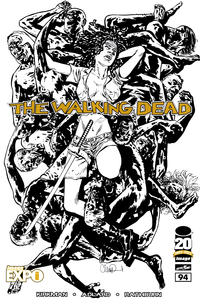 Cover for The Walking Dead (Image, 2003 series) #94 [Image Expo sketch variant]