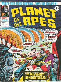 Cover for Planet of the Apes (Marvel UK, 1974 series) #77