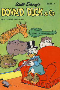Cover for Donald Duck & Co (Hjemmet / Egmont, 1948 series) #17/1965