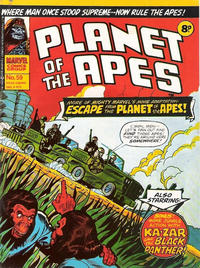 Cover for Planet of the Apes (Marvel UK, 1974 series) #59