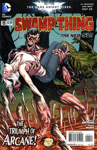 Cover for Swamp Thing (DC, 2011 series) #11