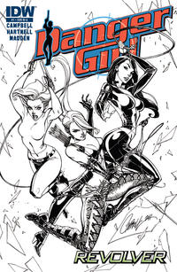 Cover Thumbnail for Danger Girl: Revolver (IDW, 2012 series) #1 [Retailer Incentive A Cover]