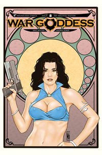 Cover Thumbnail for War Goddess (Avatar Press, 2011 series) #8 [Art Nouveau Variant Cover by Michael Dipascale]