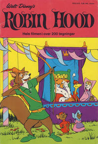 Cover Thumbnail for Walt Disney's Robin Hood (Hjemmet / Egmont, 1974 series) 