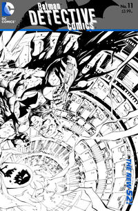 Cover for Detective Comics (DC, 2011 series) #11 [Tony S. Daniel / Sandu Florea Black & White Cover]
