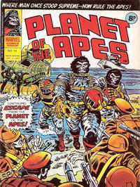 Cover for Planet of the Apes (Marvel UK, 1974 series) #51