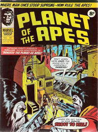 Cover for Planet of the Apes (Marvel UK, 1974 series) #40