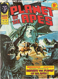 Cover for Planet of the Apes (Marvel UK, 1974 series) #35