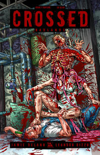 Cover for Crossed Badlands (Avatar Press, 2012 series) #7 [Torture Cover - Gianluca Pagliarani]