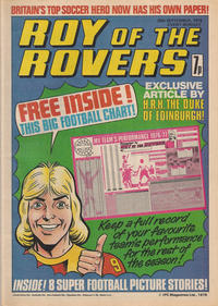 Cover Thumbnail for Roy of the Rovers (IPC, 1976 series) #25 September 1976 [1]