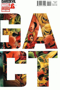 Cover for Daredevil (Marvel, 2011 series) #11 [2nd Printing Variant - Marco Checchetto Connecting Cover]