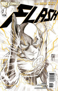 Cover Thumbnail for The Flash (DC, 2011 series) #1 [Francis Manapul Sketch Cover]