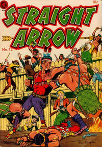 Cover Thumbnail for Straight Arrow (Magazine Enterprises, 1950 series) #12