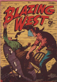 Cover Thumbnail for Blazing West (H. John Edwards, 1950 ? series) #22