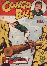 Cover Thumbnail for The Adventures of Congo Bill (K. G. Murray, 1954 series) #4