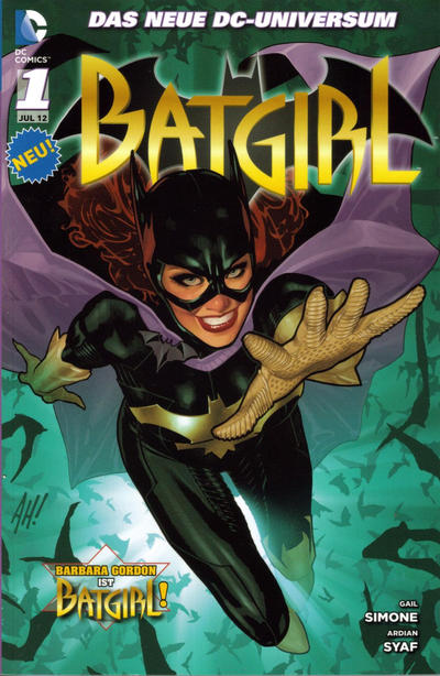 Cover for Batgirl (Panini Deutschland, 2012 series) #1 - Splitterregen