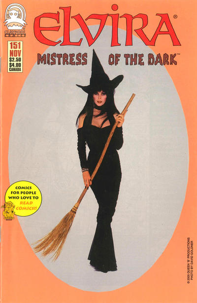 Cover for Elvira, Mistress of the Dark (Claypool Comics, 1993 series) #151