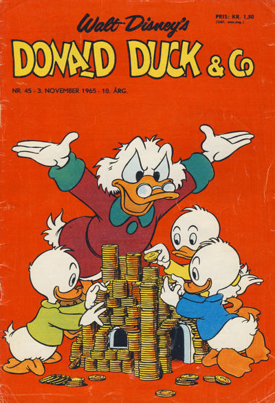 Cover for Donald Duck & Co (Hjemmet / Egmont, 1948 series) #45/1965