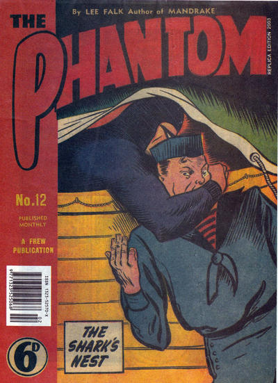 Cover for The Phantom (Frew Publications, 1948 series) #12 [Replica edition]