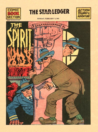Cover for The Spirit (Register and Tribune Syndicate, 1940 series) #2/9/1941