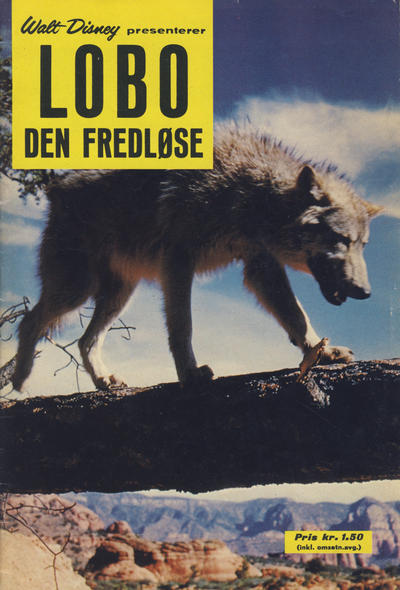 Cover for Walt Disney presenterer Lobo den fredløse (Hjemmet / Egmont, 1965 series) 