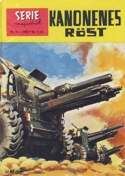 Cover for Seriemagasinet (Serieforlaget / Se-Bladene / Stabenfeldt, 1951 series) #3/1965