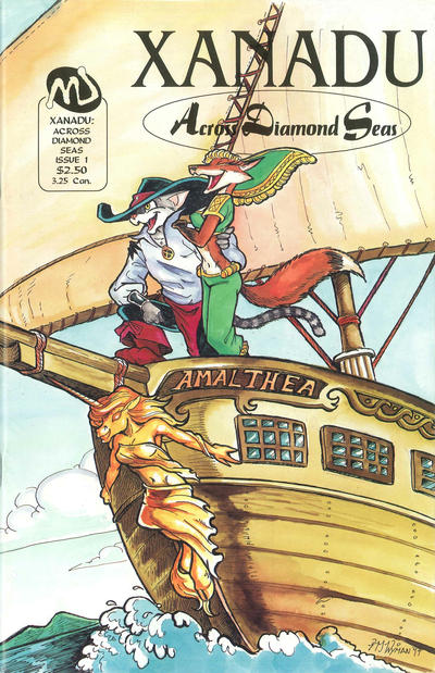 Cover for Xanadu: Across Diamond Seas (MU Press, 1994 series) #1