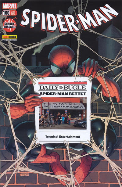 Cover for Spider-Man (Panini Deutschland, 2004 series) #100 [Terminal Entertainment]