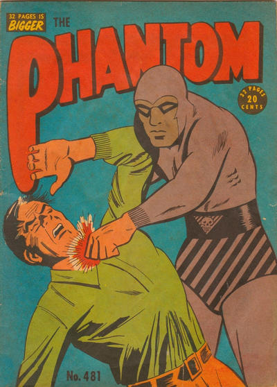 Cover for The Phantom (Frew Publications, 1948 series) #481