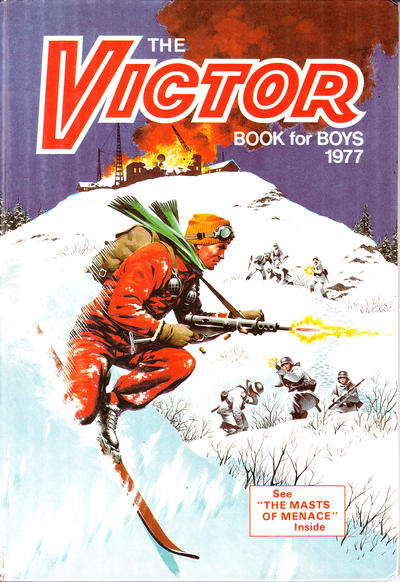 Cover for The Victor Book for Boys (D.C. Thomson, 1965 series) #1977