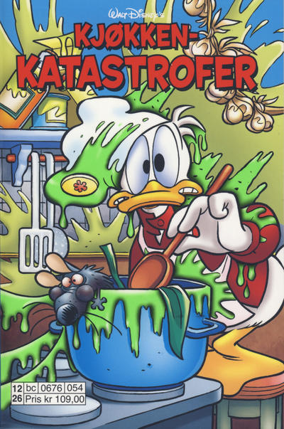 Cover for Donald Duck Tema pocket; Walt Disney's Tema pocket (Hjemmet / Egmont, 1997 series) #[50] - Kjøkkenkatastrofer