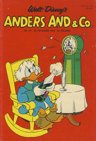 Cover for Anders And & Co. (Egmont, 1949 series) #52/1964